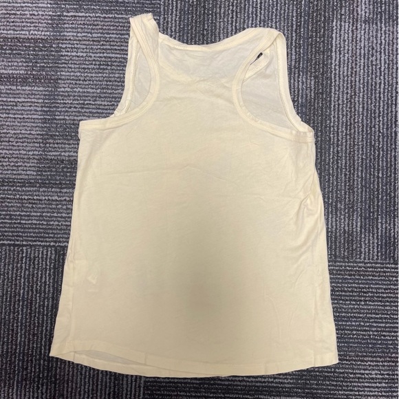 🌈5 for $25 PUMA Yellow Athletic Tank Top Pink Logo Girls Size L 12/14 - Picture 6 of 6